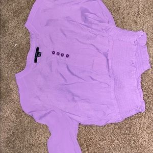 american eagle long sleeve crop top